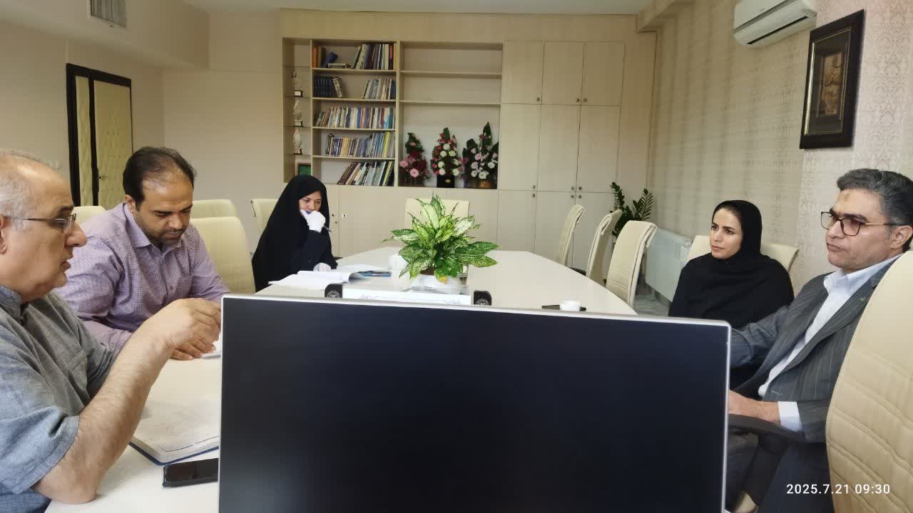 جلسه بررسی وضعیت ساختار دانشکده بهداشت