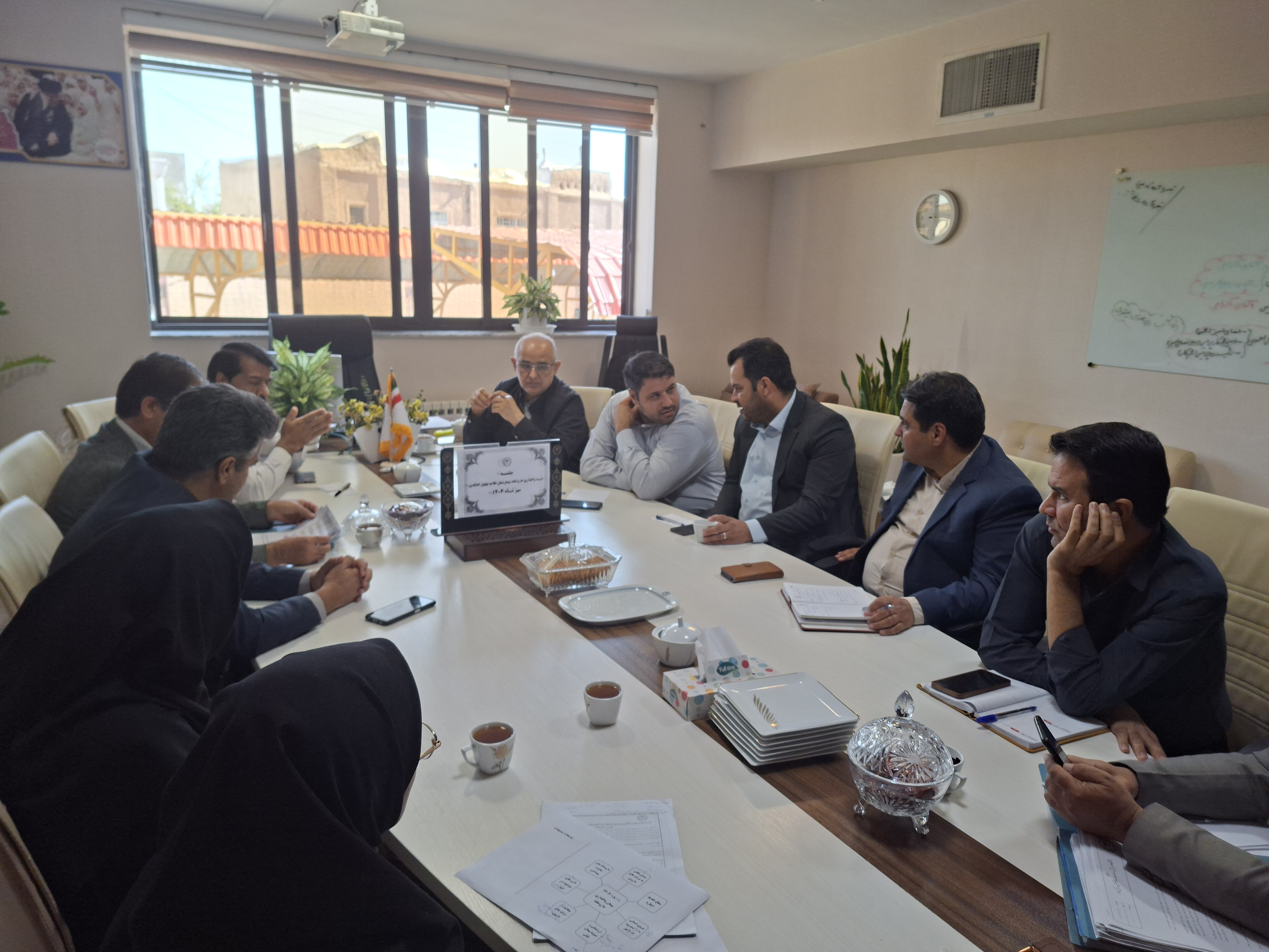 جلسه کمیته واگذاری داروخانه بیمارستان علامه بهلول گنابادی