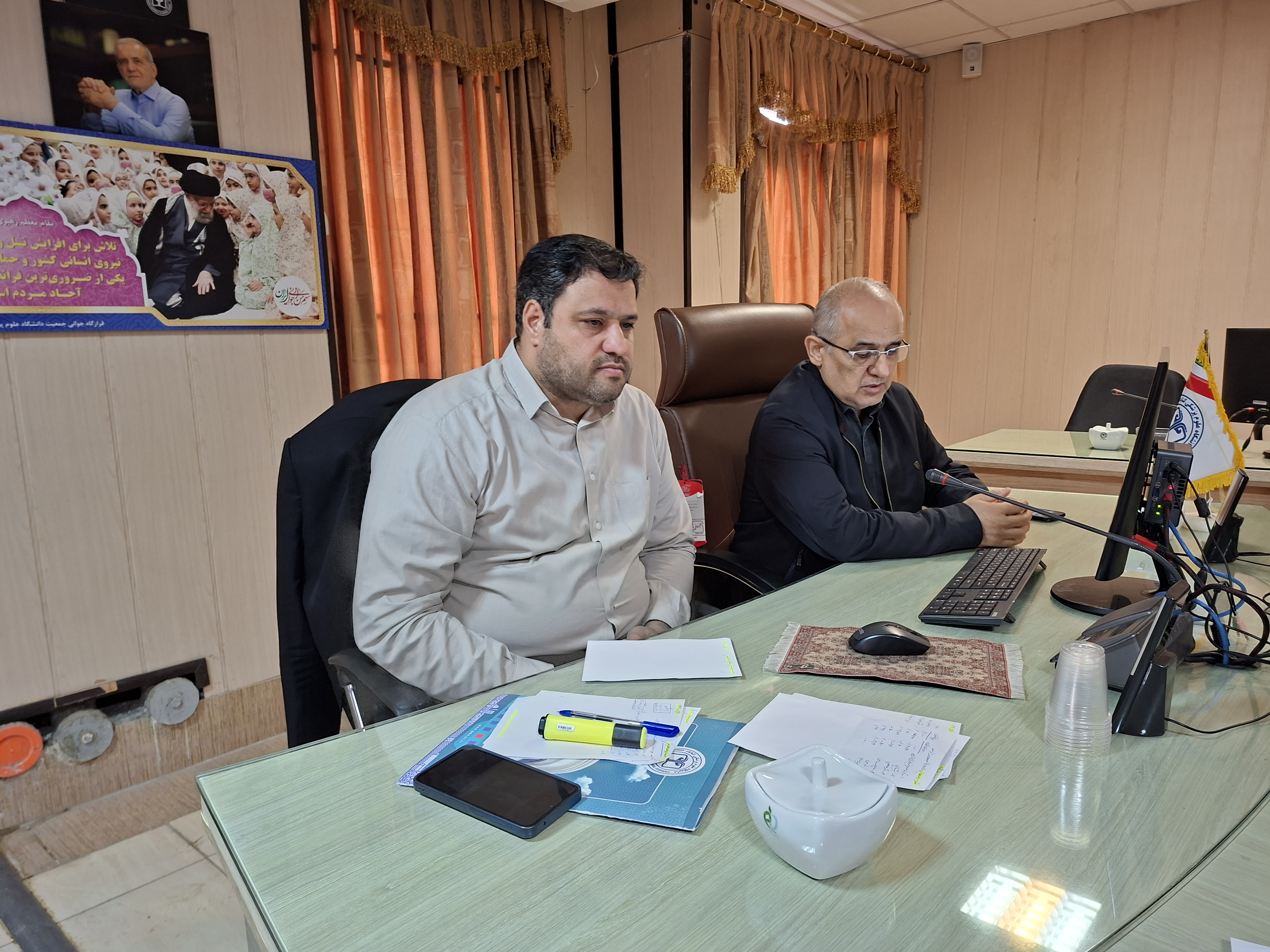 جلسه رابطین برنامه‌ریزی دانشگاه